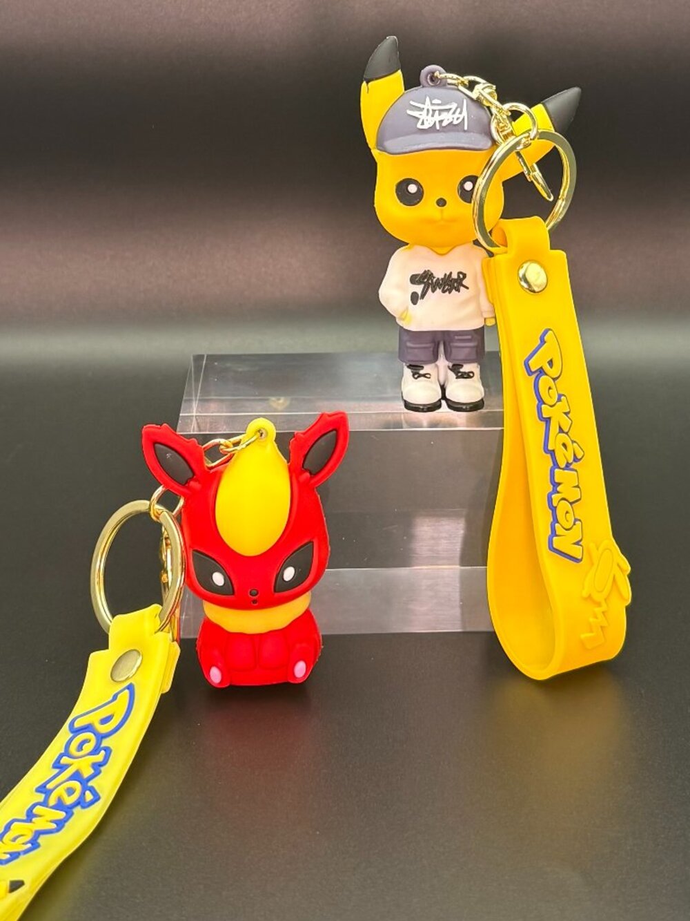 Pokemon Pikachu & Friend Keychains-Set of 2